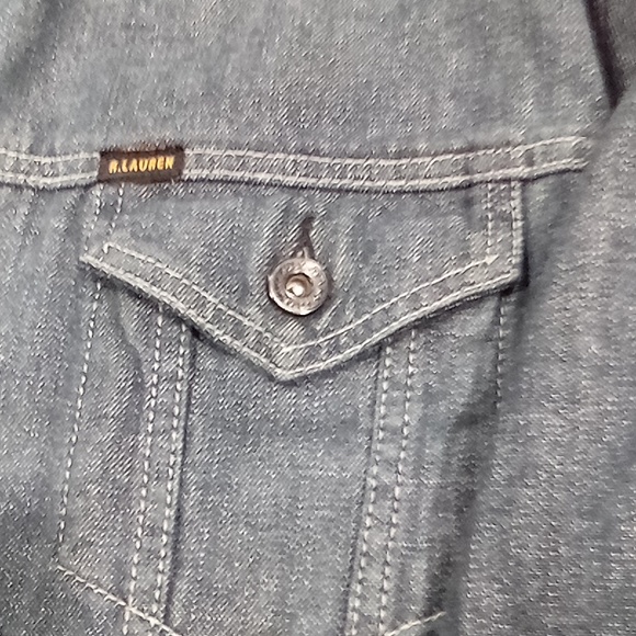 Polo Jeans by Ralph Lauren denim blue jean jacket - Picture 8 of 10